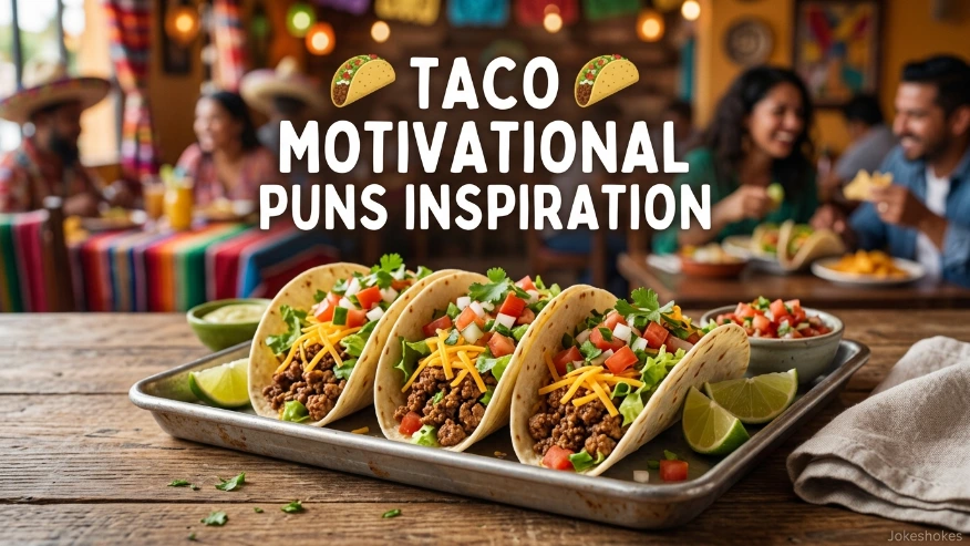 Taco motivational puns inspiration