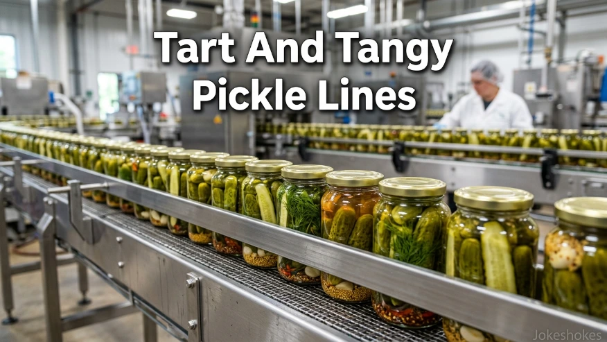 Tart And Tangy Pickle Lines