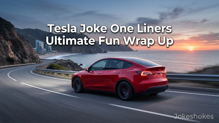 Tesla Joke One Liners Ultimate Fun Wrap Up