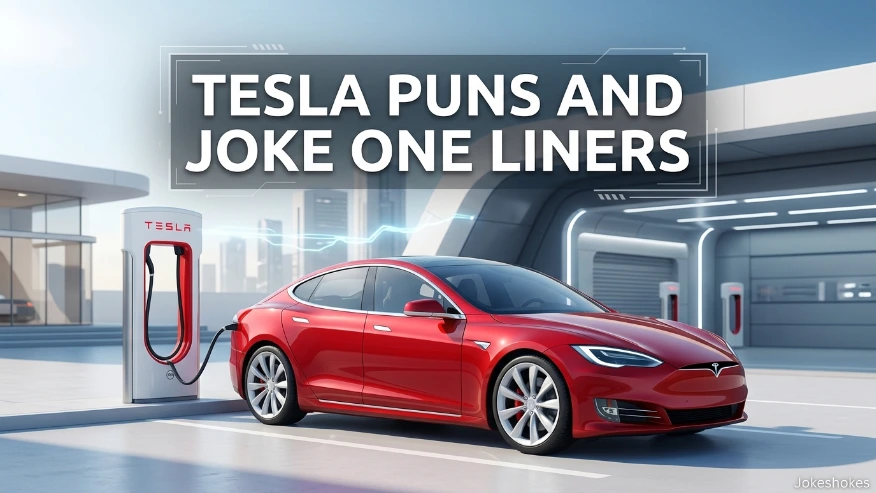 Tesla Puns and Joke One Liners