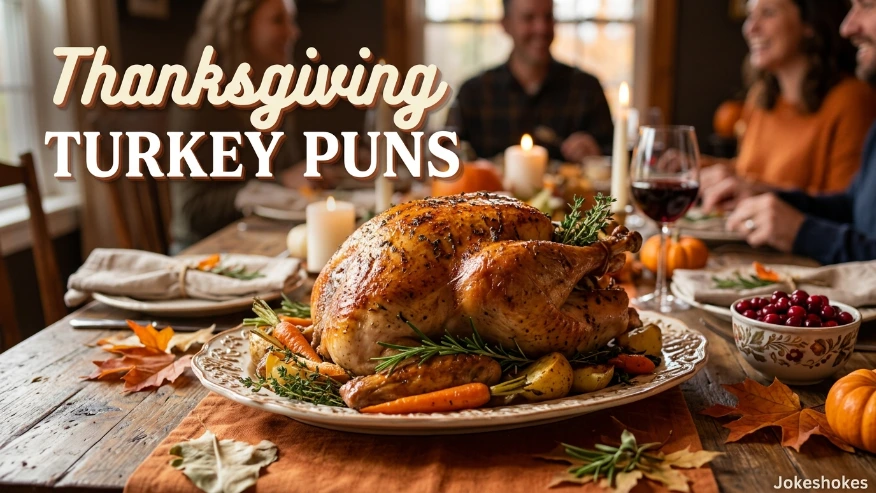 Thanksgiving Turkey Puns