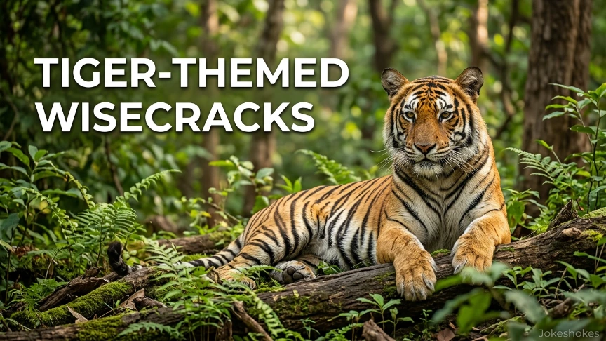 Tiger-Themed Wisecracks
