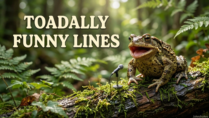 Toadally Funny Lines