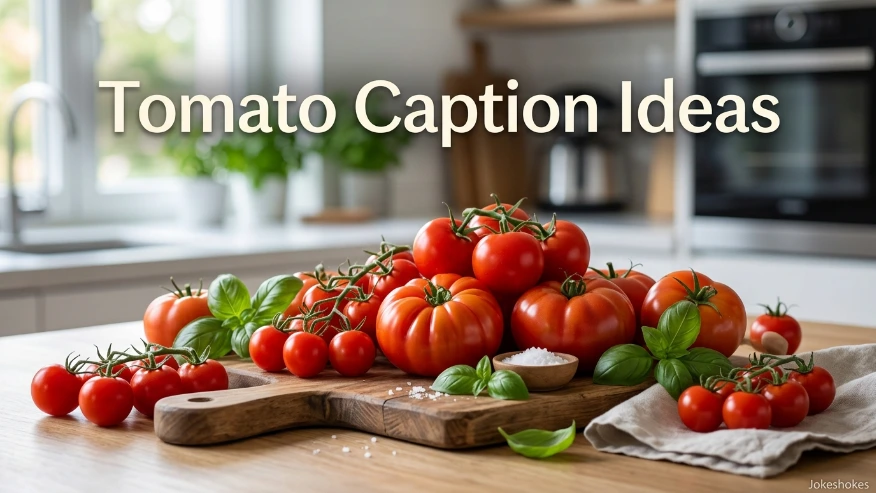 Tomato Caption Ideas
