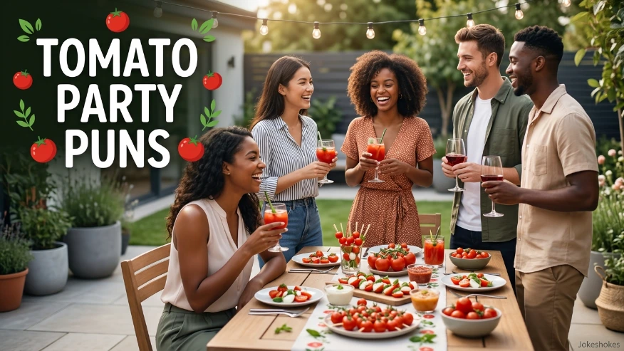 Tomato Party Puns