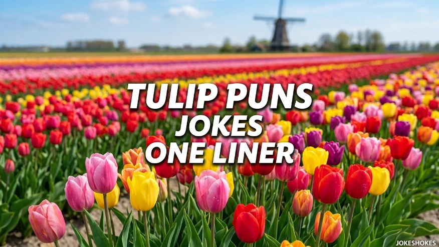 Tulip Puns Jokes One Liner