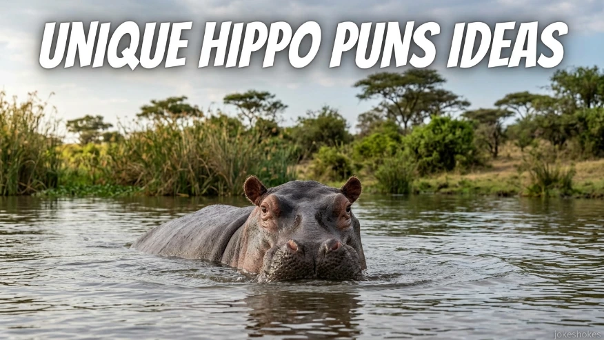 Unique Hippo Puns Ideas