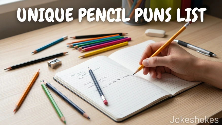 Unique Pencil Puns List