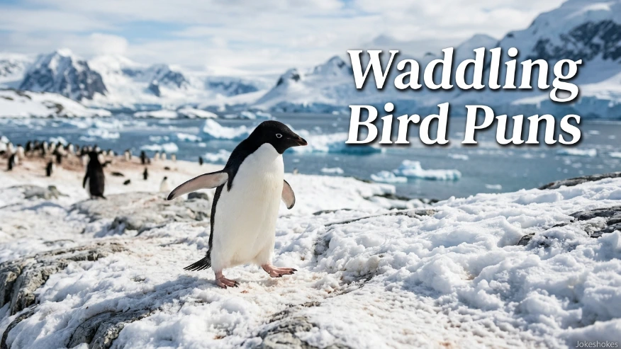 Waddling Bird Puns