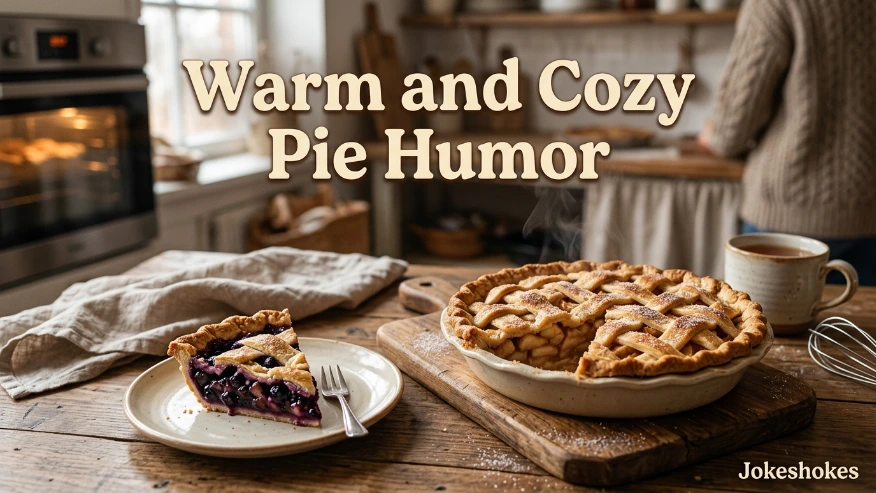 Warm and Cozy Pie Humor