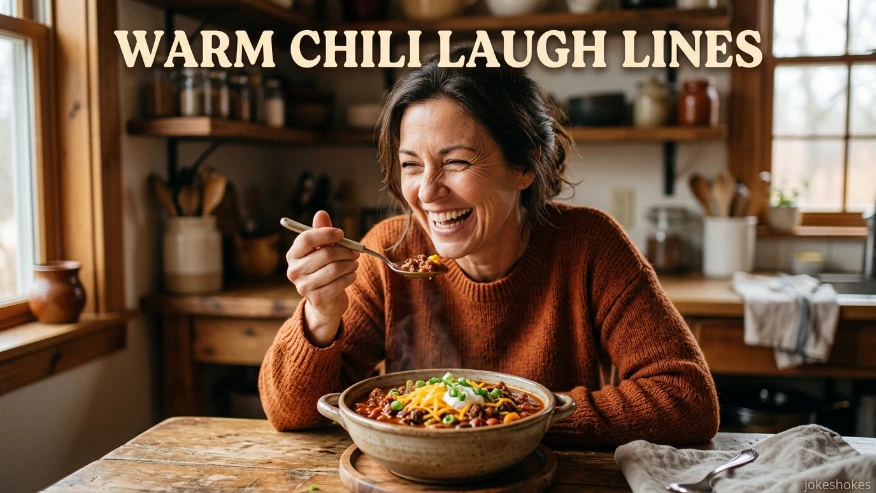 Warm Chili Laugh Lines
