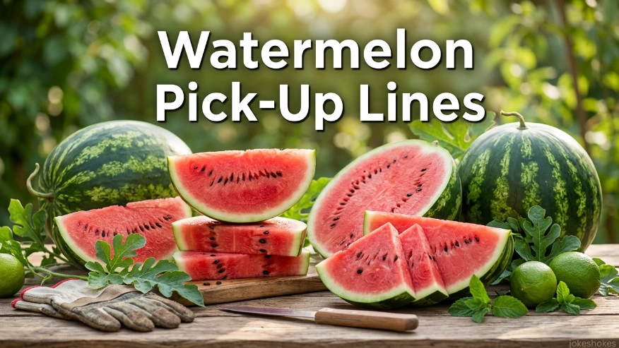 Watermelon Pick-Up Lines