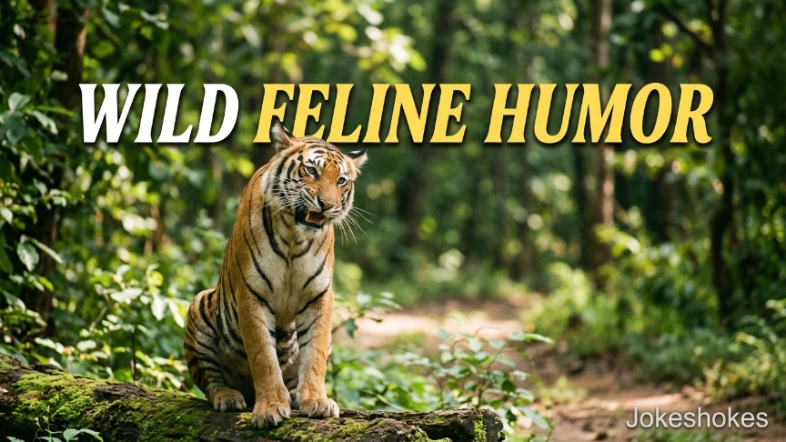 Wild Feline Humor