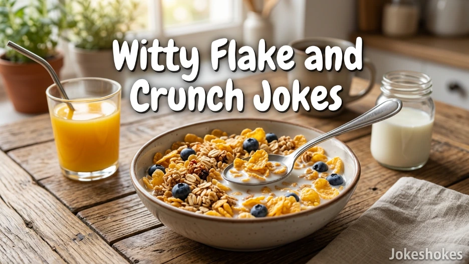 Witty Flake and Crunch Jokes