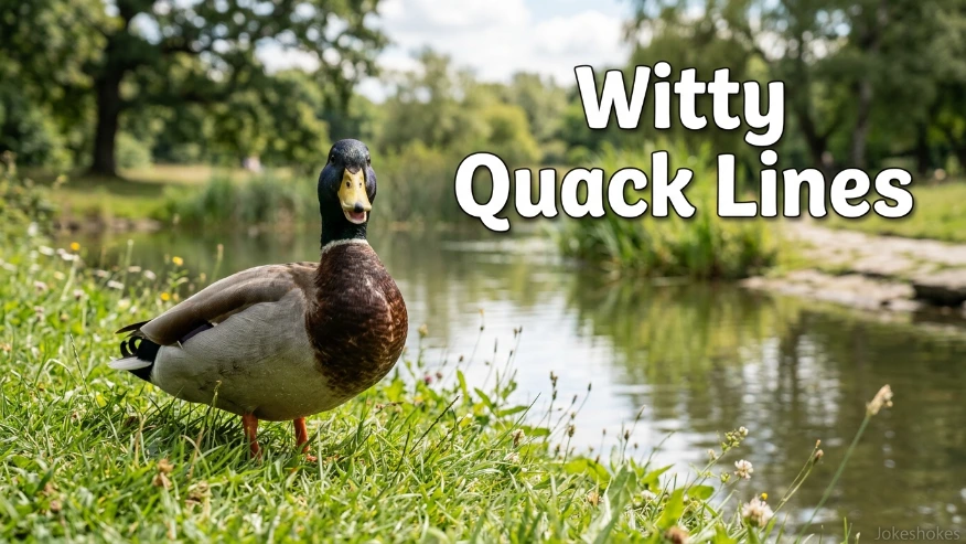 Witty Quack Lines