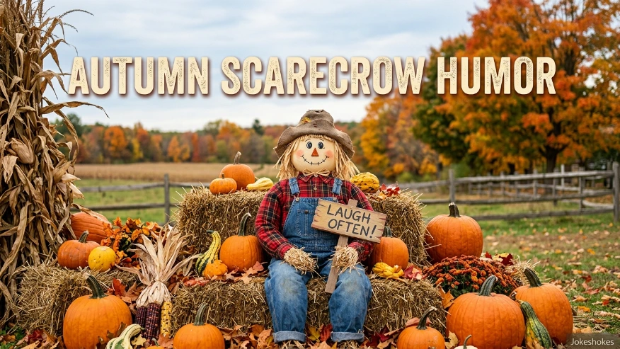 Autumn Scarecrow Humor