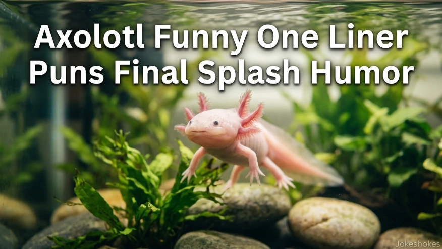 Axolotl Funny One Liner Puns Final Splash Humor
