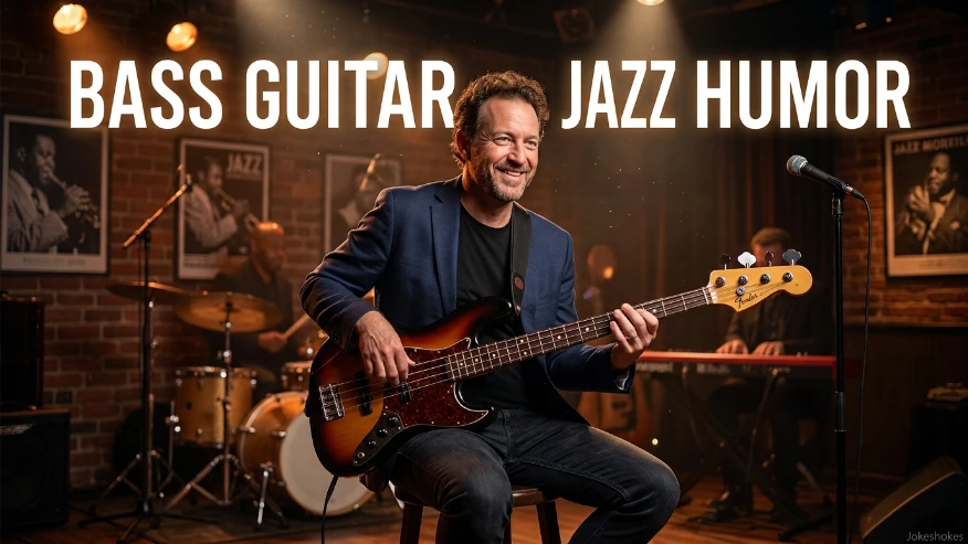 Bass Guitar Jazz Humor