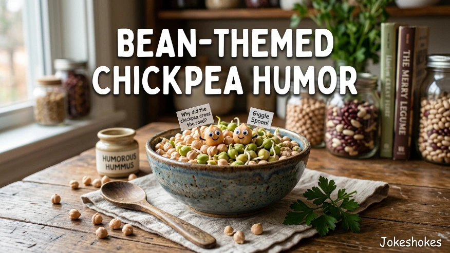 Bean-Themed Chickpea Humor