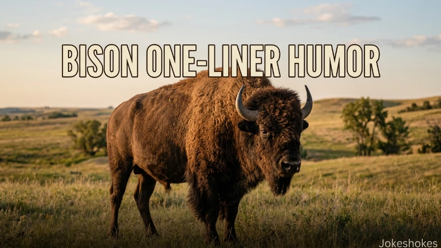 Bison One-Liner Humor