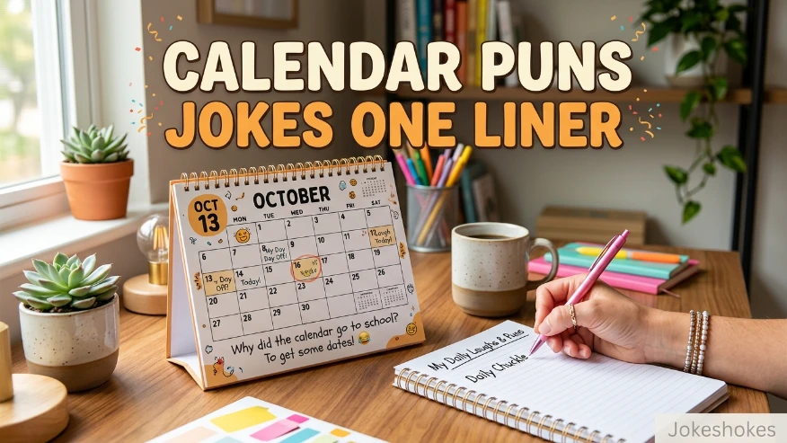 Calendar Puns Jokes One Liner