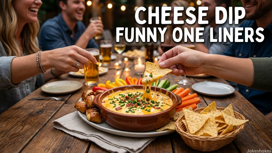 Cheese Dip Funny One Liners