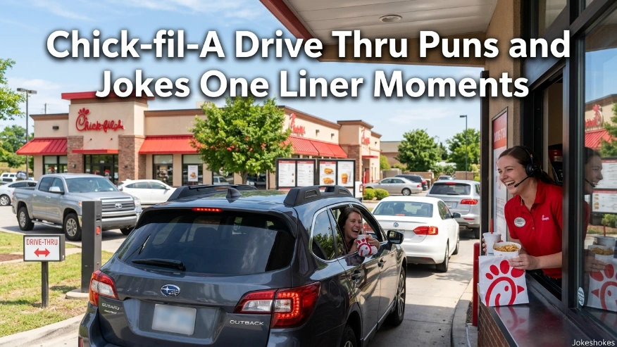 Chick-fil-A Drive Thru Puns and Jokes One Liner Moments