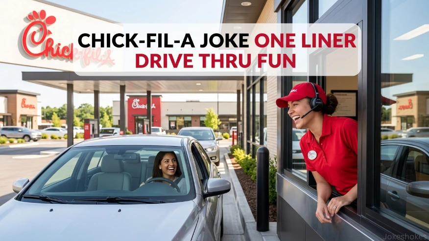 Chick-fil-A Joke One Liner Drive Thru Fun