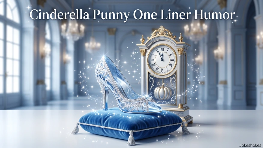 Cinderella Punny One Liner Humor