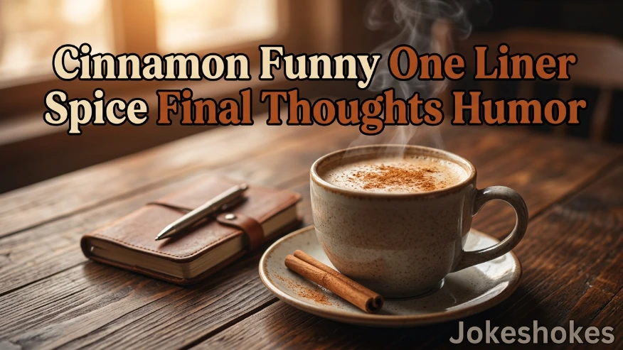 Cinnamon Funny One Liner Spice Final Thoughts Humor