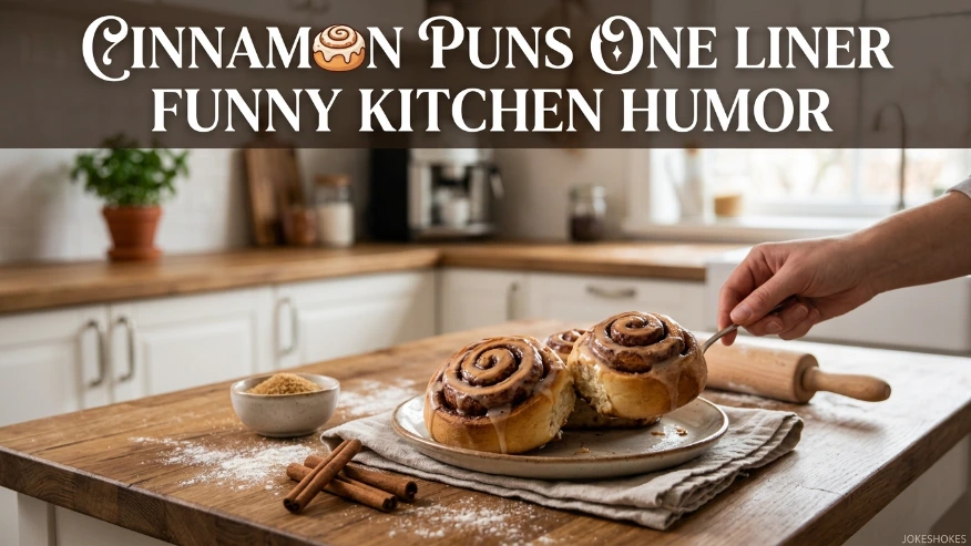 Cinnamon Puns One Liner Funny Kitchen Humor