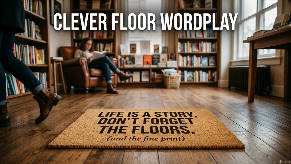 Clever Floor Wordplay