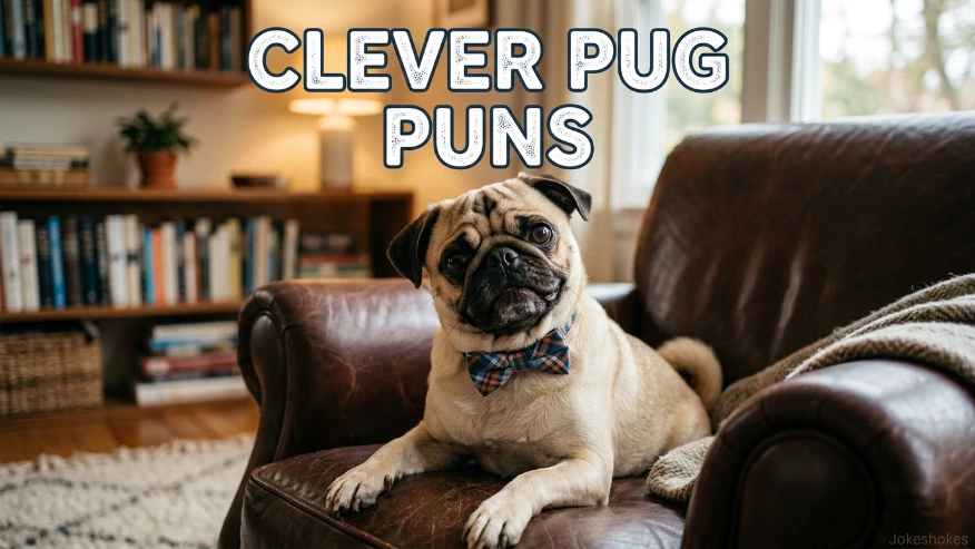 Clever Pug Puns