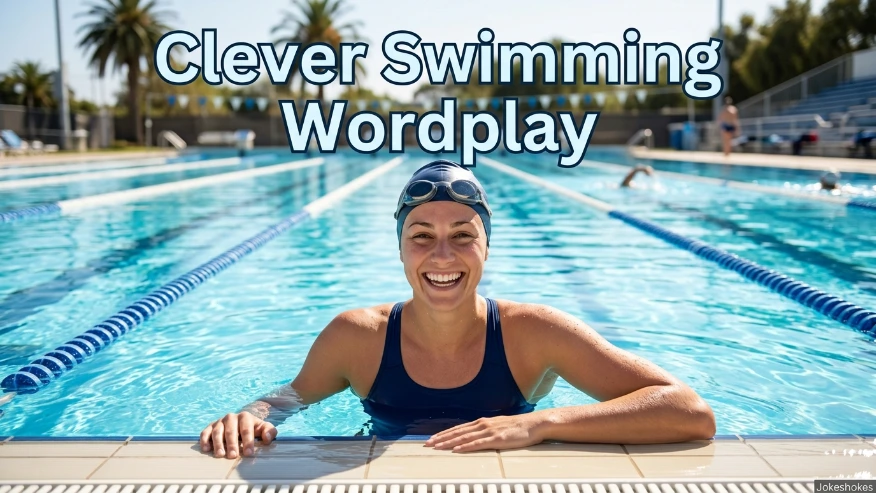 Clever Swimming Wordplay