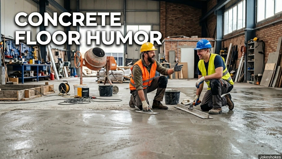 Concrete Floor Humor