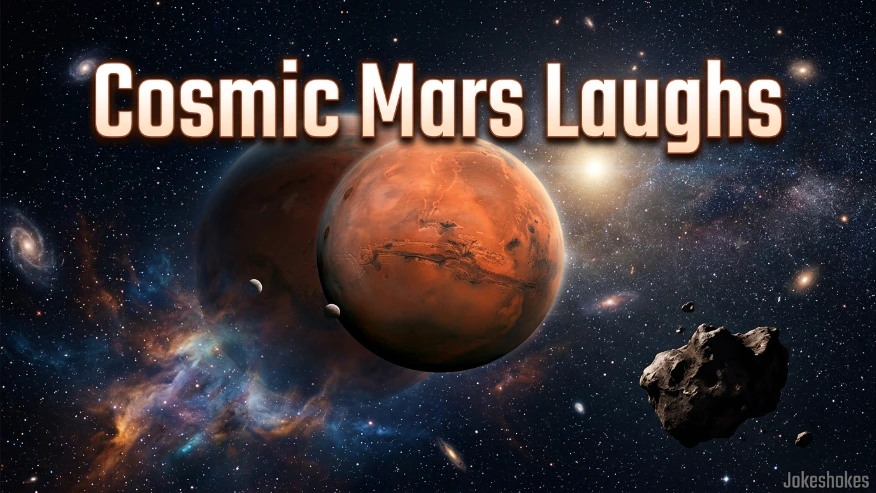 Cosmic Mars Laughs