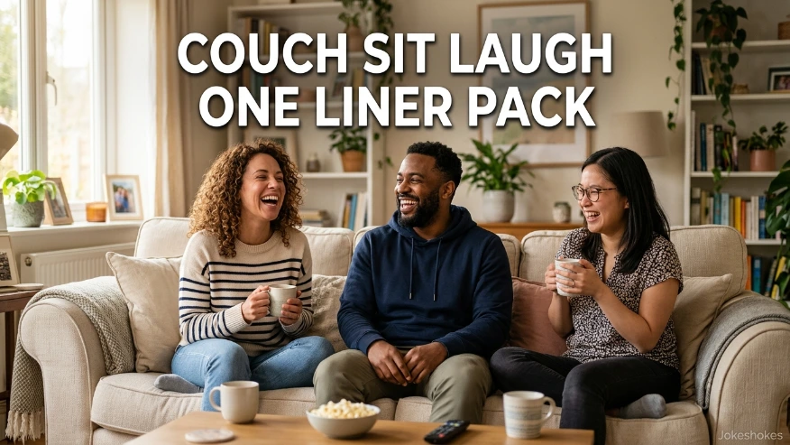 Couch Sit Laugh One Liner Pack