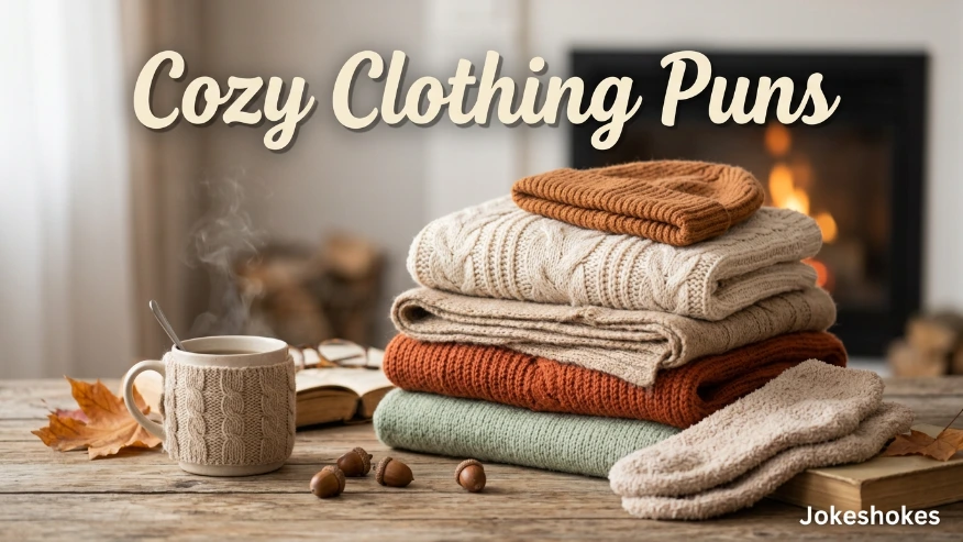 Cozy Clothing Puns