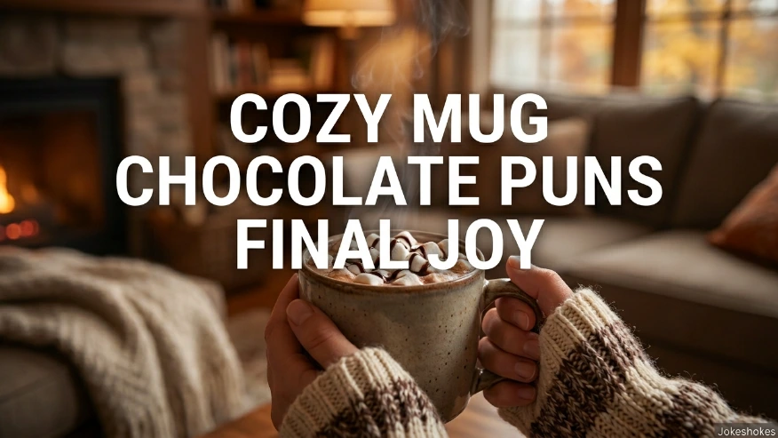 Cozy Mug Chocolate Puns Final Joy