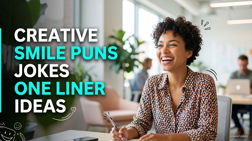Creative Smile Puns Jokes One Liner Ideas