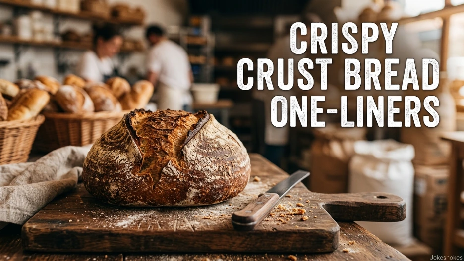 Crispy Crust Bread One-Liners