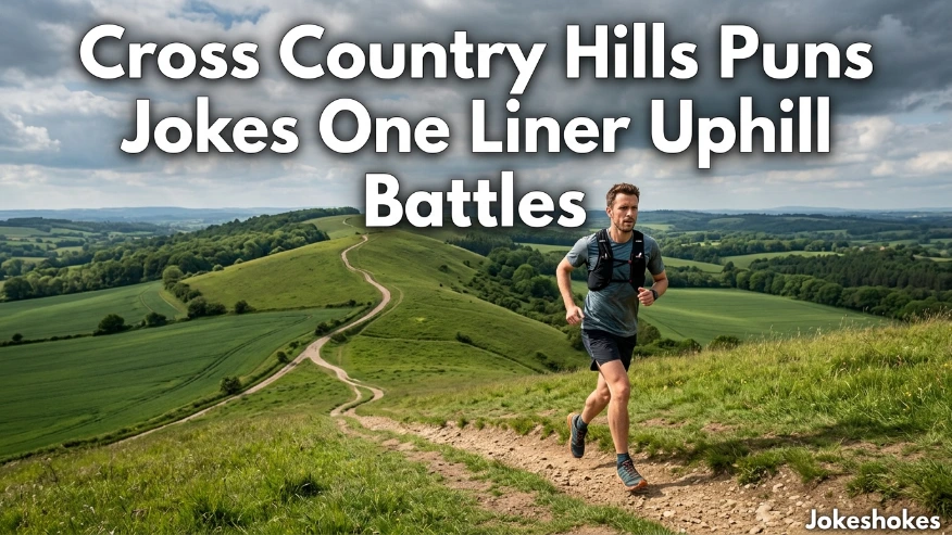 Cross Country Hills Puns Jokes One Liner Uphill Battles