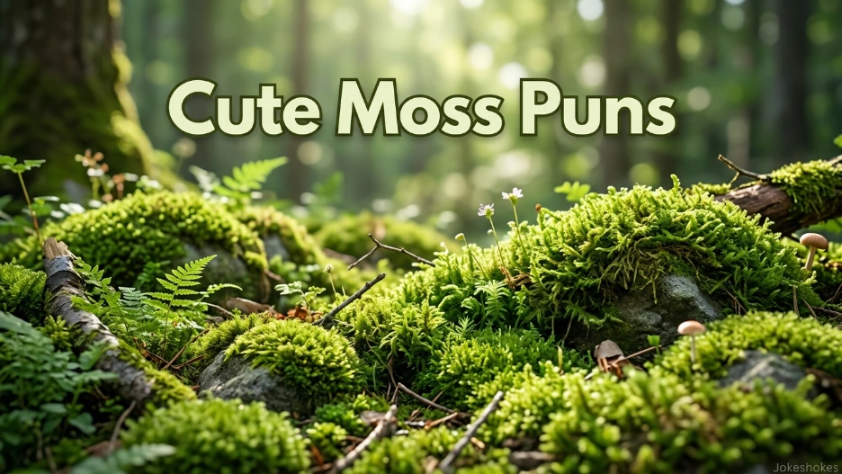 Cute Moss Puns
