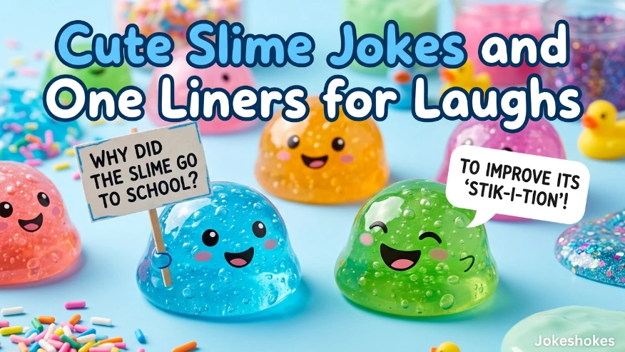 Cute Slime Jokes and One Liners for Laughs