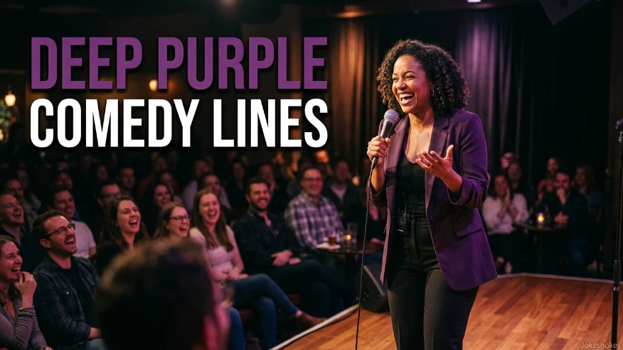 Deep Purple Comedy Lines