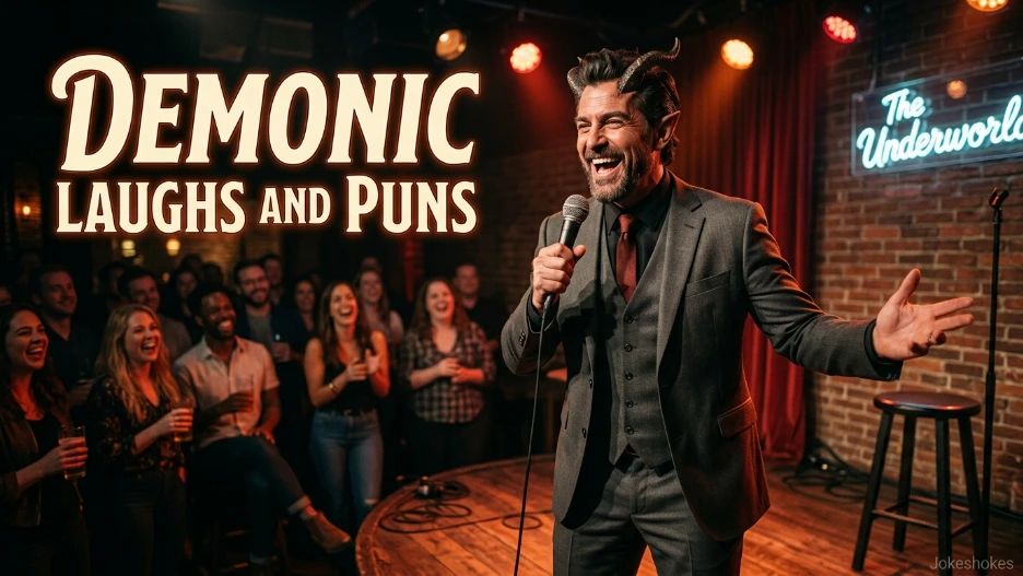 Demonic Laughs and Puns