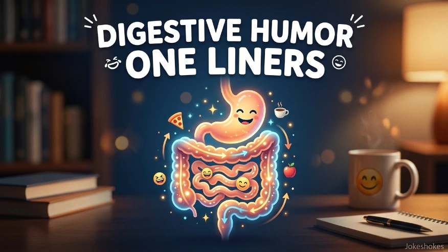 Digestive Humor One Liners