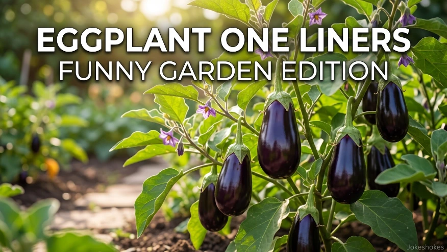 Eggplant One Liners Funny Garden Edition