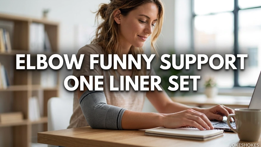 Elbow Funny Support One Liner Set