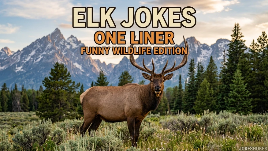 Elk Jokes One Liner Funny Wildlife Edition